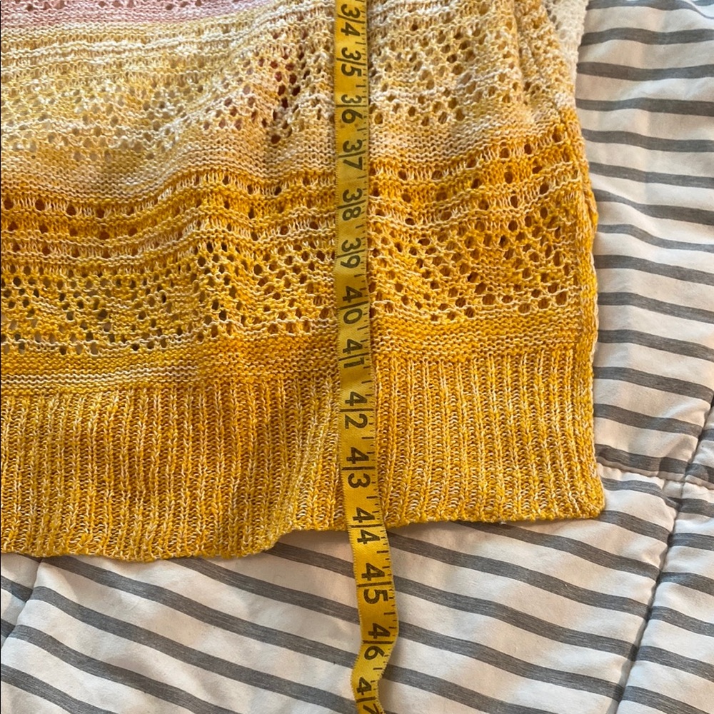 Multicolor Open-Front Cardigan - Picture 6 of 8
